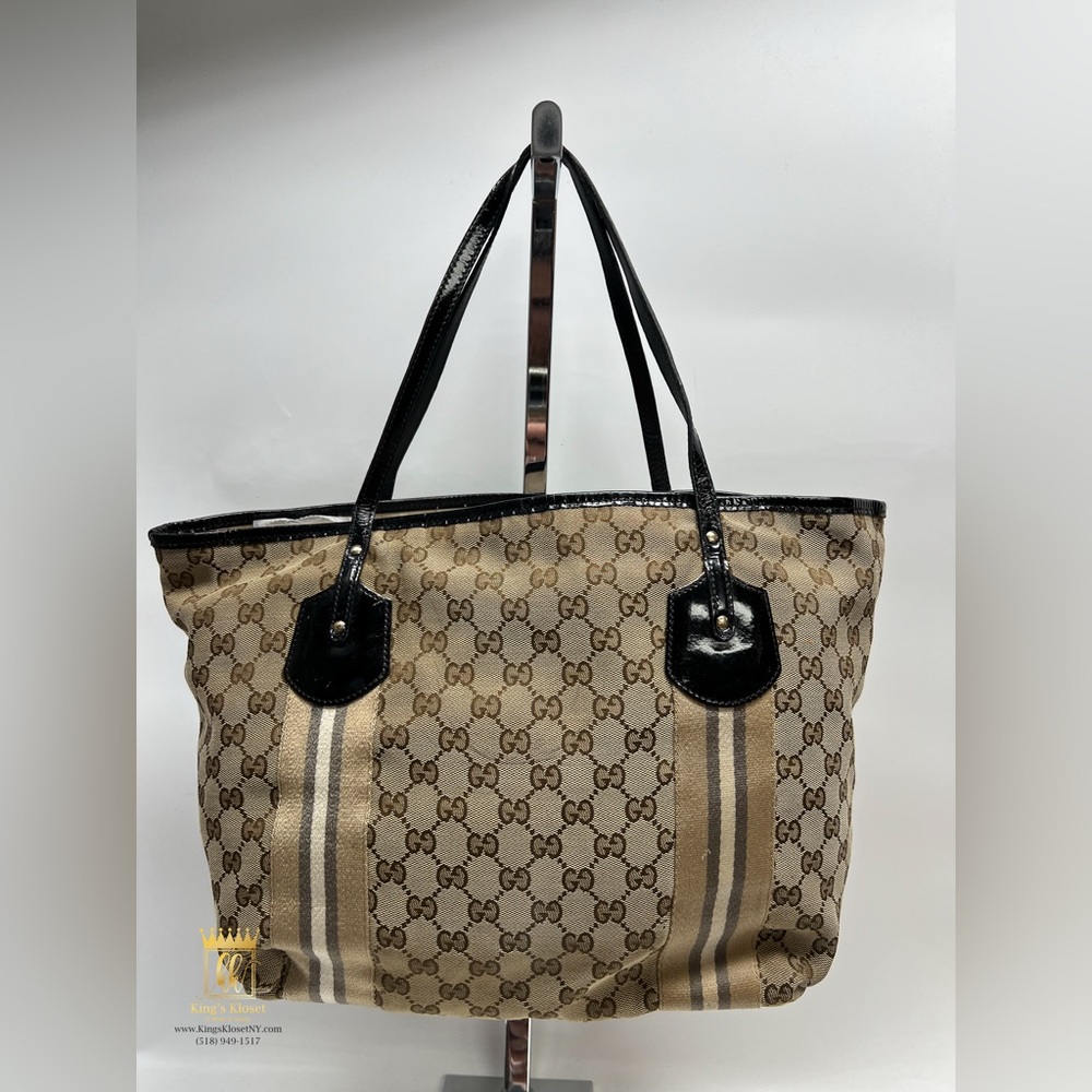 Gucci Sherry Line Tote Bag Supreme Jolie - Picture 15 of 16